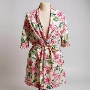Show Me Your MuMu Garden of Blooms Brie Floral Robe Kimono O/S